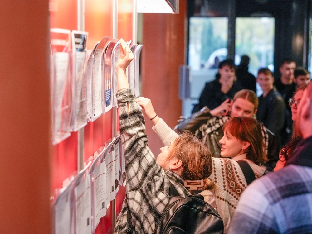 participants of the job fair at the University of Lodz